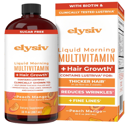 elysiv Liquid Multivitamin and Hair Growth Syrup